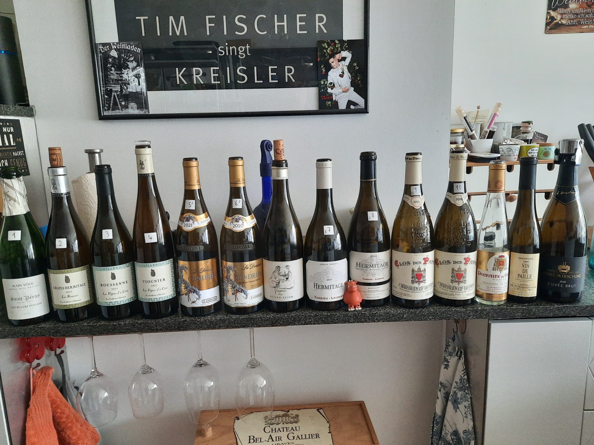 Mehr über den Artikel erfahren Freitag 10.05.2024 Live – Meeting bei R+M „Frankreich – Weine der Rhone weiß“ (As/Ho) – Umlage –